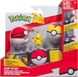 PKW - Clip 'N' Go Poke Ball Belt Set (Poké Ball, Level Ball and Pikachu #6) W14.