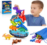 DejaNard Toys for 3-9 Year Old Boys, Kids Toys Age 3-8 Year Old Boys Gifts Dinosaur Toys for Boys Girls Toys Age 3 4 5 6 Wooden Stacking Toys Building Blocks for 3 Year Olds Games for 3 4 5 Year Olds.