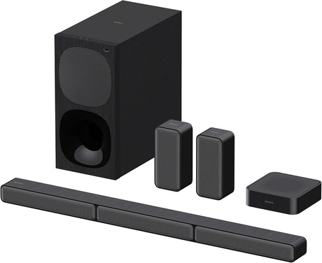 Sony HT-S40R 5.1ch 600W Soundbar for TV with Subwoofer and Wireless Rear Speakers with Bluetooth.