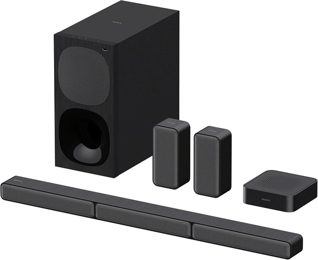 Sony HT-S40R 5.1ch 600W Soundbar for TV with Subwoofer and Wireless Rear Speakers with Bluetooth.