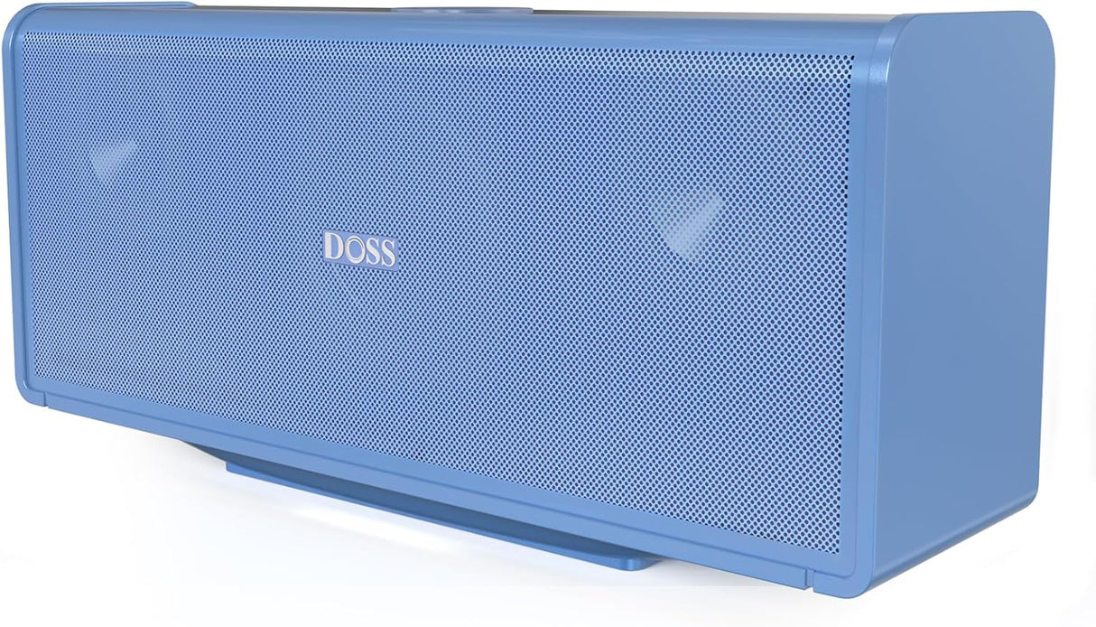 DOSS SoundBox Ultra Bluetooth Speaker with 2.1 Sound Channel Audio, 80W Superior Sound with Deep Bass, Two DSP Technologies, 18H Playtime, Bluetooth 5.3, Wireless Speaker for Home, Office,Bedroom-Grey.