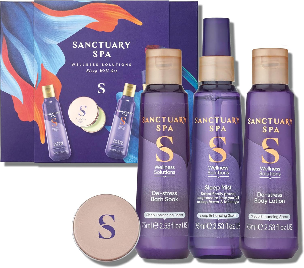 Sanctuary Spa Beauty Sleep Journal, Vegan, Gift For Women, Gift for Her, Womens Gift Sets, Self Care Gift.