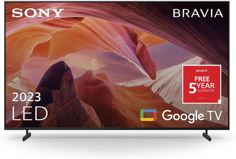 Sony BRAVIA, KD-43X80L, 43 Inches, LED, Smart TV, 4K HDR, Google TV, ECO PACK, BRAVIA CORE, Narrow Bezel Design.