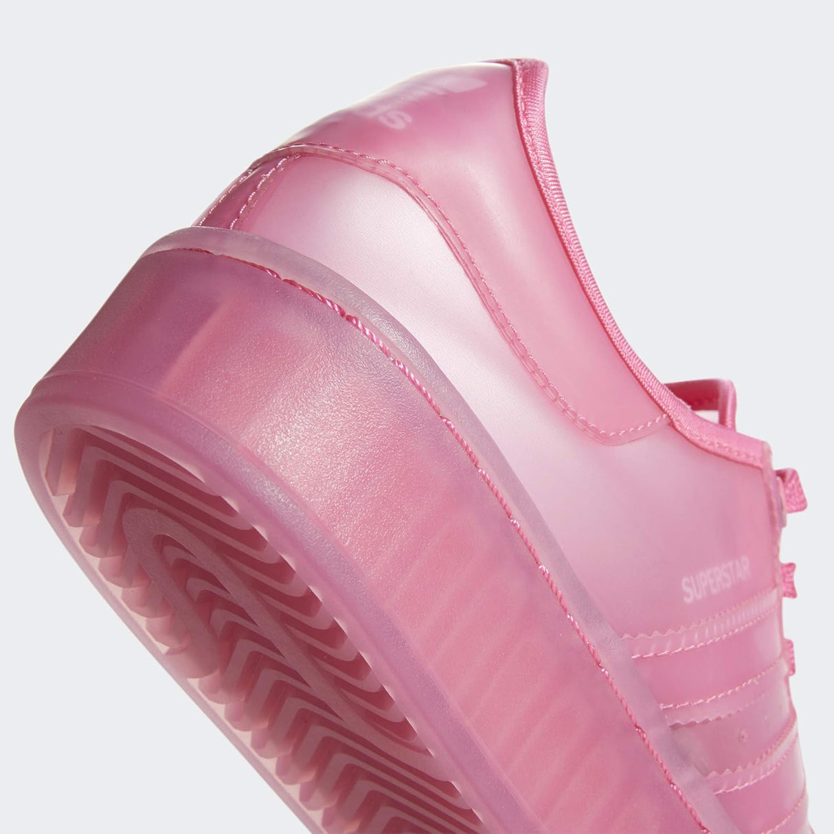 adidas Originals Superstar Jelly Women's Trainers Transparent Pink FX4322 Limited.