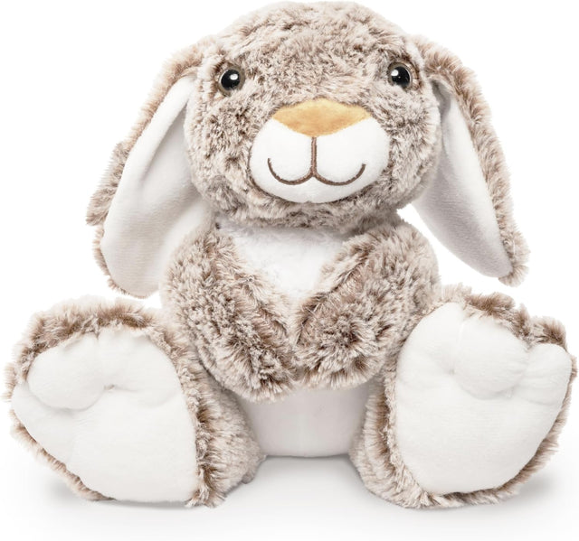 GOGOPO Sitting Rabbit Stuffed Animal Plush Toy| Fluffy Burrow Bunny Animal | Soft Toy Gift for Kids | 20cm.