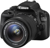 Canon EOS 100D DSLR Camera with EF-S 18-55mm III Lens - Black (18MP, CMOS Sensor) 3 inch Touch Screen LCD.