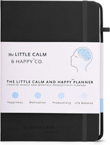 The Little Calm and Happy Planner – Weekly and Monthly Undated Productivity Planner Habit Tracker, Journal Notebook for Happiness, Motivation, Productivity and Life Balance – A5 (Hot Pink).