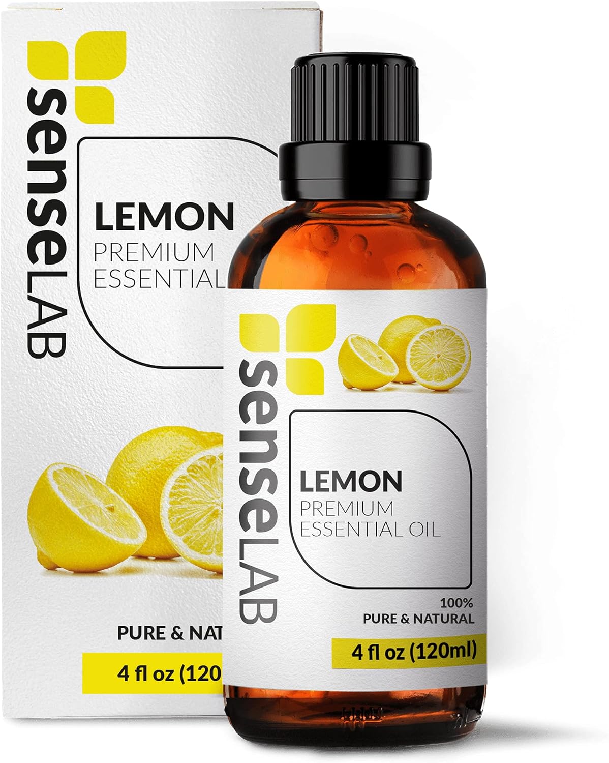 SenseLAB Grapefruit Essential Oil - 100% Pure Extract Grapefruit Oil - Therapeutic Grade Essential Oils - Wellness and Relaxation - Focus Oil - Citrus Essential Oil for Diffuser and Humidifier(10 ml).