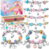 BIIB Gifts for Girls, Bracelet Making Kit, Unicorn Gifts for Girls Birthday Presents 5-12 Year Old, Arts and Crafts for Kids Stocking Fillers for Girls Toys Age 5 6 7 8 9 10, Easter Gifts for Kids.