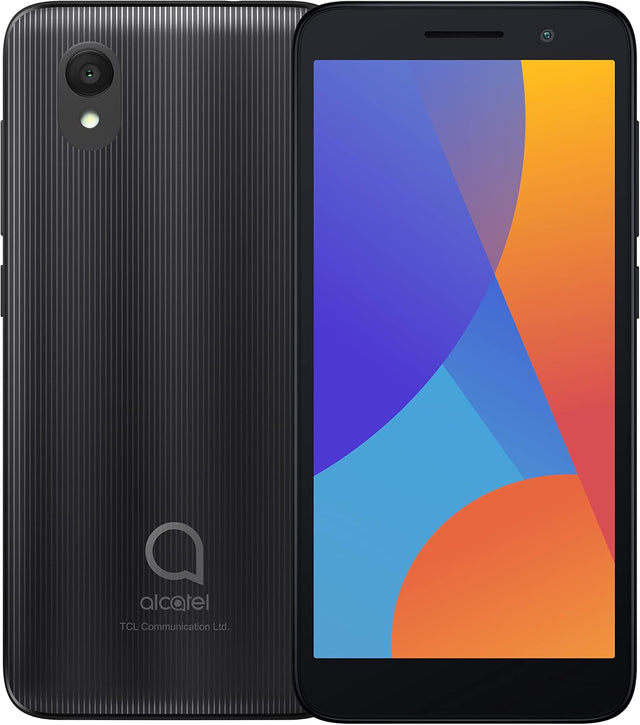 Alcatel 1 (2021) - Smartphone 16GB, 1GB RAM, Dual Sim, Volcano Black.