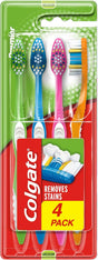 A - Z Colgate Toothbrush Premier Clean 4 Pack White.