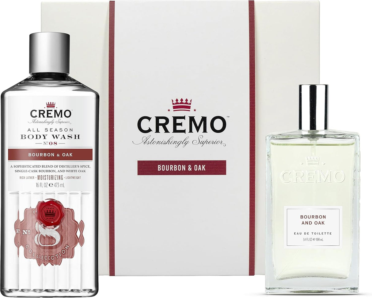 CREMO - Reserve Collection Palo Santo Body Wash For Men - Luxury Fragrance Shower Gel - 473ml.