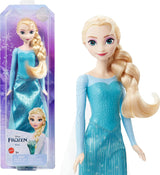 Mattel Disney Princess Dolls, Elsa Posable Fashion Doll with Signature Clothing and Accessories, Disney's Frozen Movie Toys, HLW47.