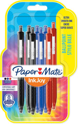 Paper Mate InkJoy 300RT Retractable Ballpoint Pens | Medium Point (1.0 mm) | Black | 12 Count.