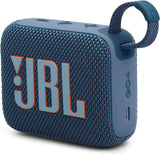 JBL GO 4 Ultra-Portable Bluetooth Speaker with Big Pro Sound and Punchy Bass, PlaytimeBoost, Waterproof Design and 7-Hour Playtime, Pink.