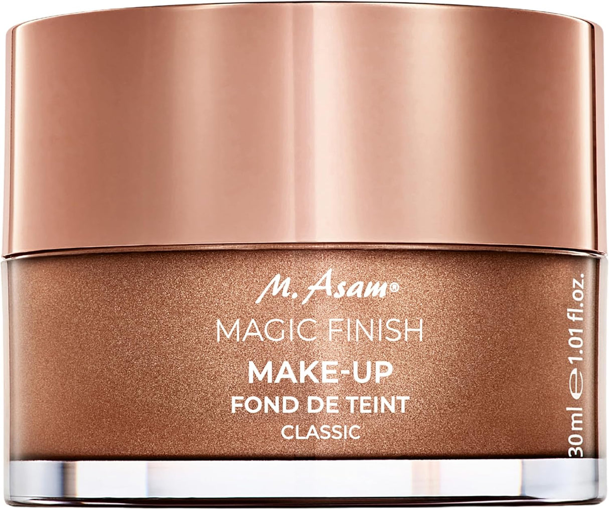 M. Asam Magic Finish Porcelain Teint Make-Up Mousse (1.01 Fl Oz) – 4in1 Primer, Foundation, Concealer & Powder With Buildable Coverage, Hides Redness And Dark Spots, Vegan, For Very Light Skin Tones.