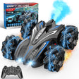 Dislocati Remote Control Cars for Kids, 2.4ghz Rotate 360° Rc Drift Car with Music Light Kids Toys 5 6 7 8 9 10 11 12 Year Old Boys Gifts Kids Car Toys Rc Car Toys for 6-10 Year Old Boys Blue.