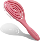 Beautypom Detangle Hair Brush - Effortless Knot Removal and Styling Hair Brush Women, Men, and Kids - Achieve Healthy, Gorgeous Hair with Ease, Elegance, and Innovative Design - Baby Blue