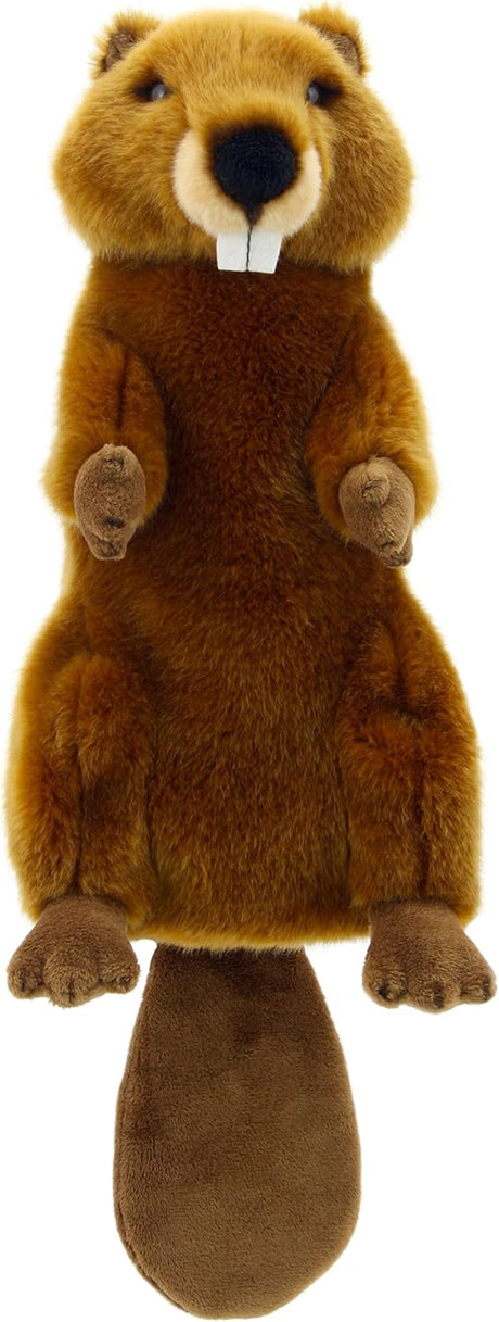 The Puppet Company - Long Sleeves - Beaver Hand Puppet,40 centimeters.