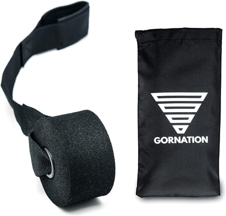 GORNATION® Resistance Bands & Door Anchor | Premium Equipment for Fitness, Calisthenics & Gym | Exercise Bands Single & as Set + Door Anchor for workouts at home & on the go..