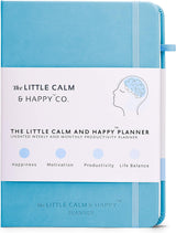 The Little Calm and Happy Planner – Weekly and Monthly Undated Productivity Planner Habit Tracker, Journal Notebook for Happiness, Motivation, Productivity and Life Balance – A5 (Hot Pink).