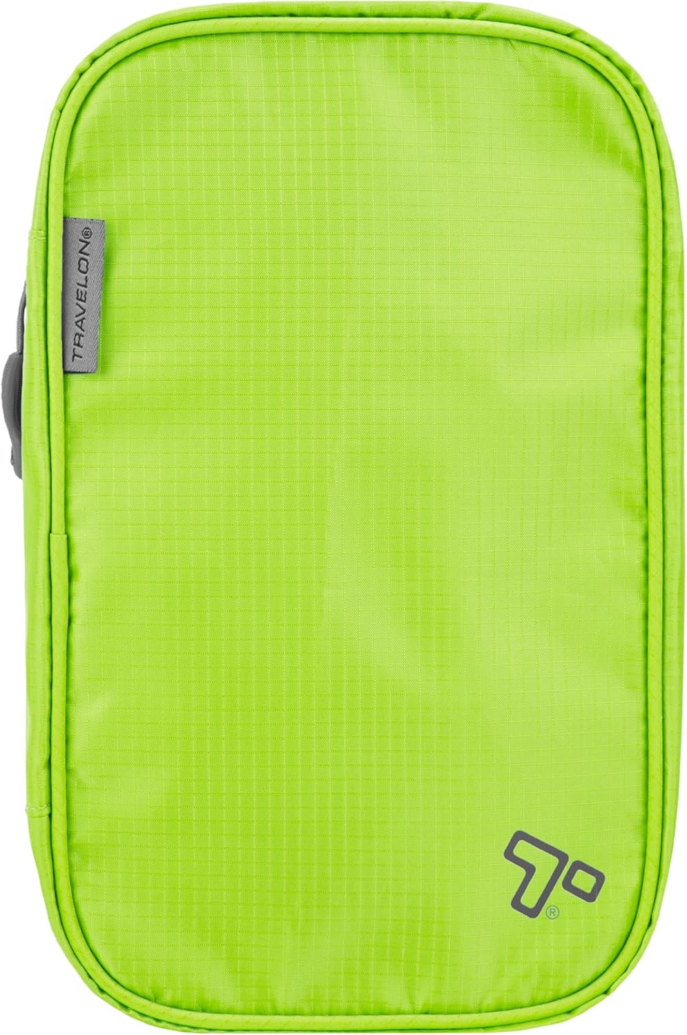 Travelon Compact Hanging Toiletry Kit, Lime, One Size.