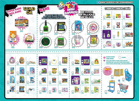 5 Surprise Toy Mini Brands Capsule Collectible Toy (2 Pack) by ZURU.