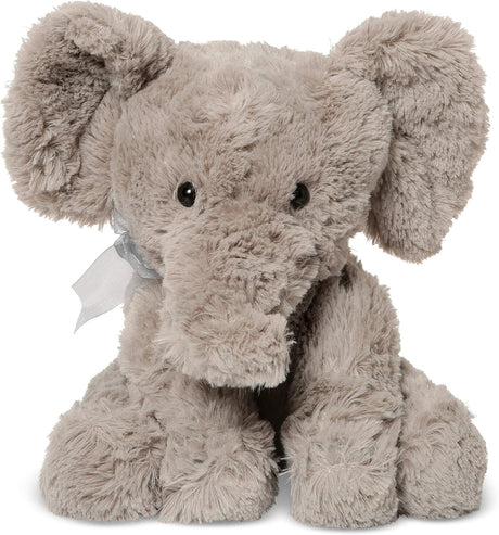 Baby Box Shop - Baby Elephant Teddy, Grey Plush Soft Toy Teddy Bear - Ideal for Christenings, Birthday or Baby Gift, Soft Toys for Kids.