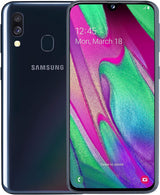 2019 Samsung Galaxy A40 Dual SIM 64GB - Black (Renewed).