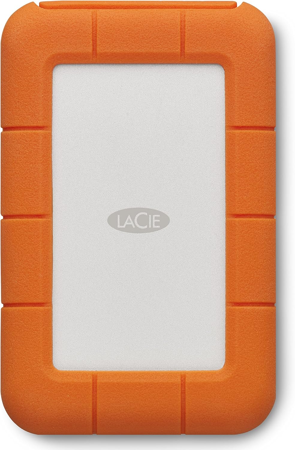 LaCie Rugged Mini, 1TB, 2.5", Portable External Hard Drive, for PC and Mac, Shock, Drop and Pressure Resistant, 2 year Rescue Services (LAC301558).