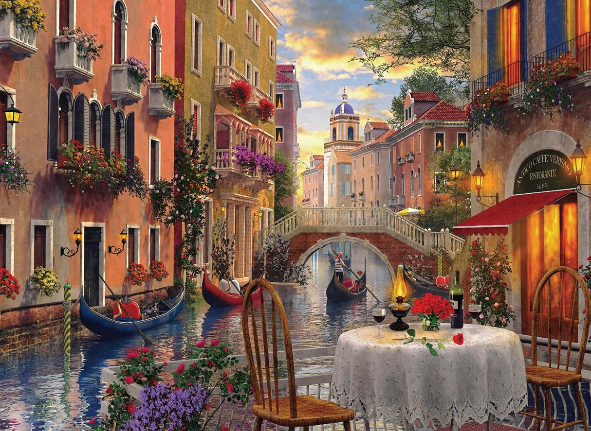 AveJoys Jigsaw Puzzles for Adults 500 Piece Romantic Venice 20.5 x 15 Inch Jigsaw Puzzles for Adults Educational Game Challenge Toy 500 Pieces Puzzles for Adults Kids.