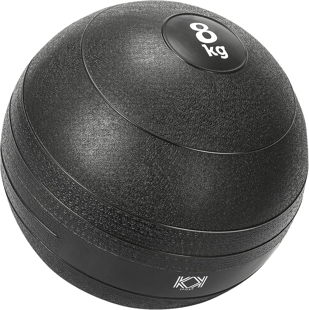 KK Slam Ball 4kg, 6kg, 8kg, 10kg Heavy Duty Medicine Ball. No Bounce Rubber Exercise Ball. Strengthens, Sculpts & Conditions. Gym or Home Use. Workout Ball for Exercise & Training. Strength & More..