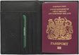 VISCONTI POLO Collection Leather Passport Holder RFID blocking 2201 Brown.