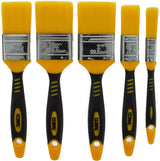 Coral 31417 Zero-Loss 5 Paint Brush Set for a Seriously Good Finish and No Bristle Loss set 5 piece brush pack.