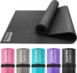 Core Balance Yoga Mat, Thick Foam 6mm, Non Slip, Exercise Fitness Gym, Compact Lightweight With Carry Strap.