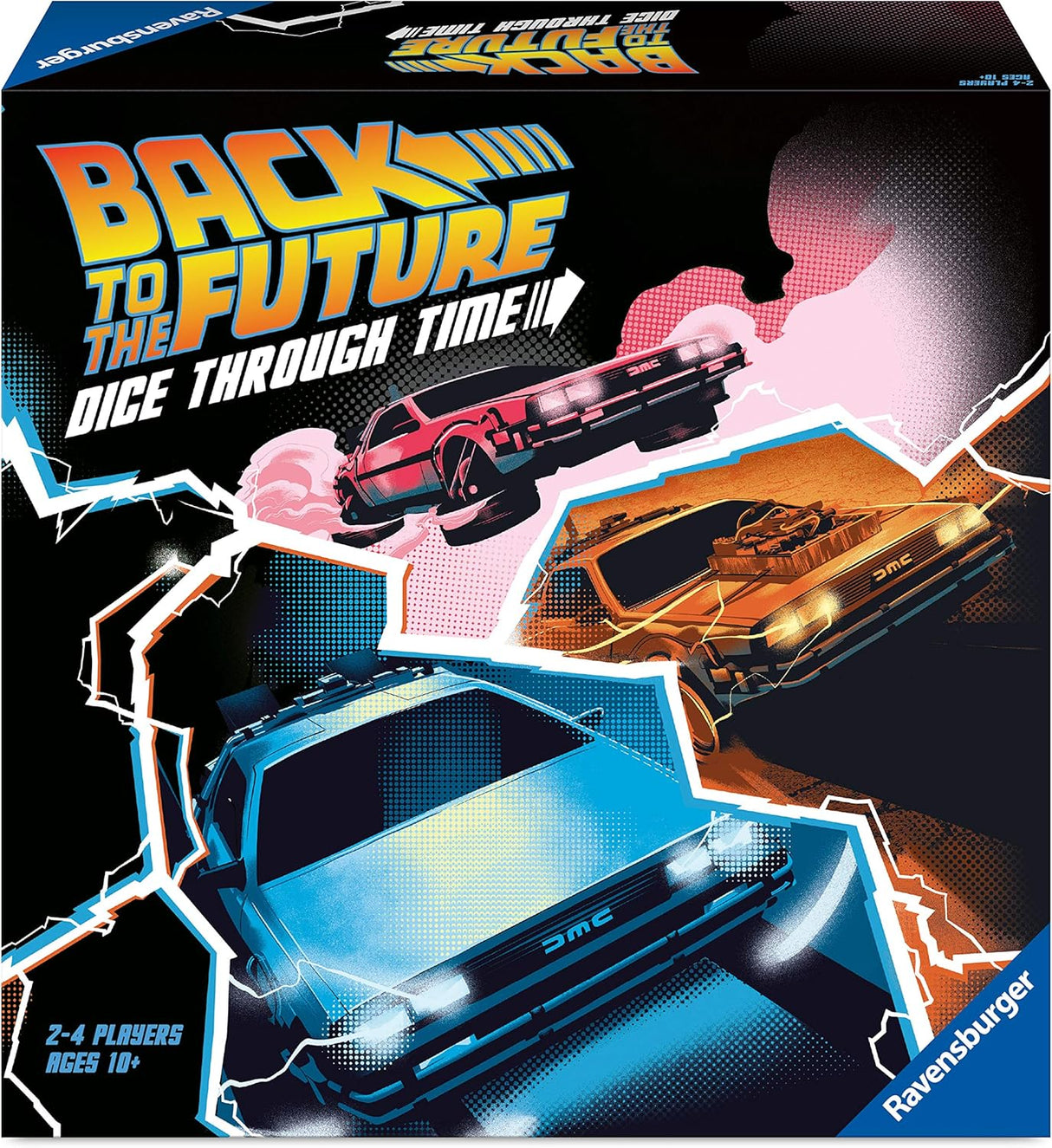 Ravensburger Back to the Future Immersive Family Strategy Board Games for Adults and Kids Age 10 Years Up - Dice Through Time.