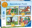 Ravensburger Zog 4 in Box (12, 16, 20, 24 Pieces) Jigsaw Puzzles for Kids Age 3 Years Up.